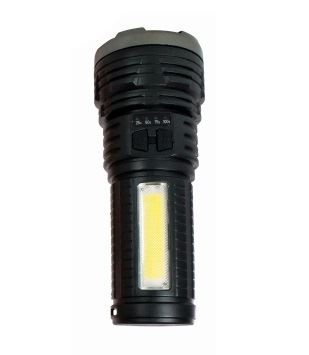 KINGAVON COB AND LED RECHARGEABLE ABS TORCH. BB-RT422