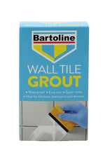 BARTOLINE SUPER WHITE WATERPROOF WALL TILE GROUT 500GM. FX3220