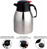 PRIMA 1.5 LITRE STAINLESS STEEL VACUUM POT FOR TEA / COFFEE. 17078C