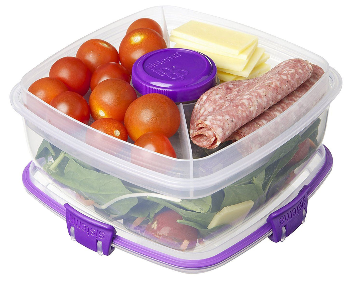 SISTEMA KLIP IT SALAD TO GO CONTAINER 1.1 LITRE. 2135653