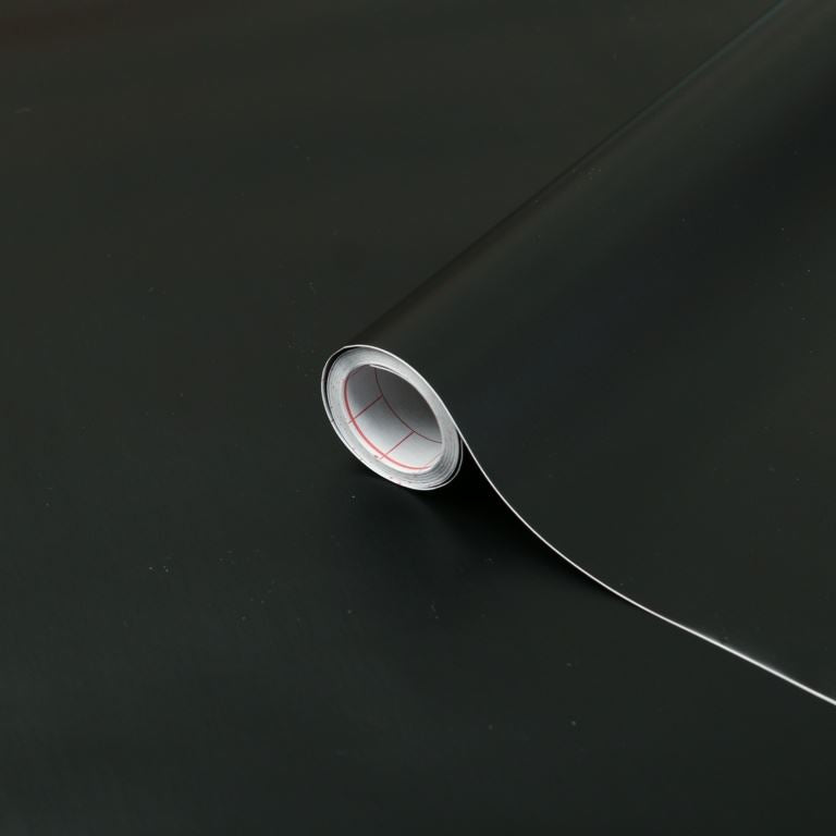 D-C-FIX 346-8091 SELF ADHESIVE VINYL FILM / STICKY BACK PLASTIC 67.5CM X 2M  - MATT BLACK. 346-8091