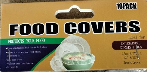 ELASTIC STRETCHABLE FOOD COVERS 10/PK. JL5117