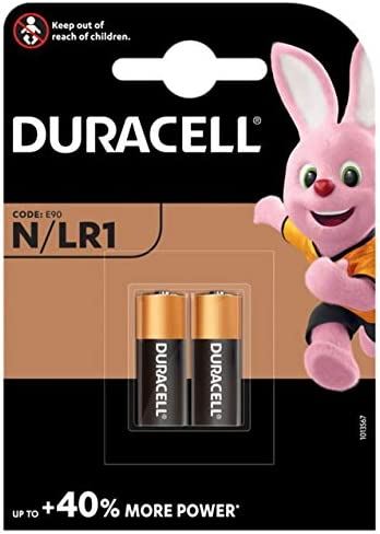 DURACELL MN9100 LR1 N E90 910A AM5 MICRO ALKALINE CELL BATTERY 2/PK. MN9100B2