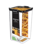 SISTEMA ULTRA CLEAR TRITAN SQUARE CONTAINER 1.3L. SIS51403