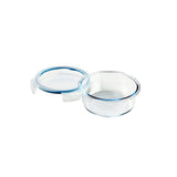 WILTSHITRE ROUND GLASS CONTAINER 600ML. F48159
