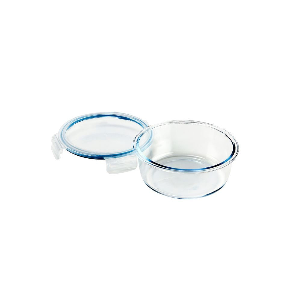 WILTSHITRE ROUND GLASS CONTAINER 600ML. F48159