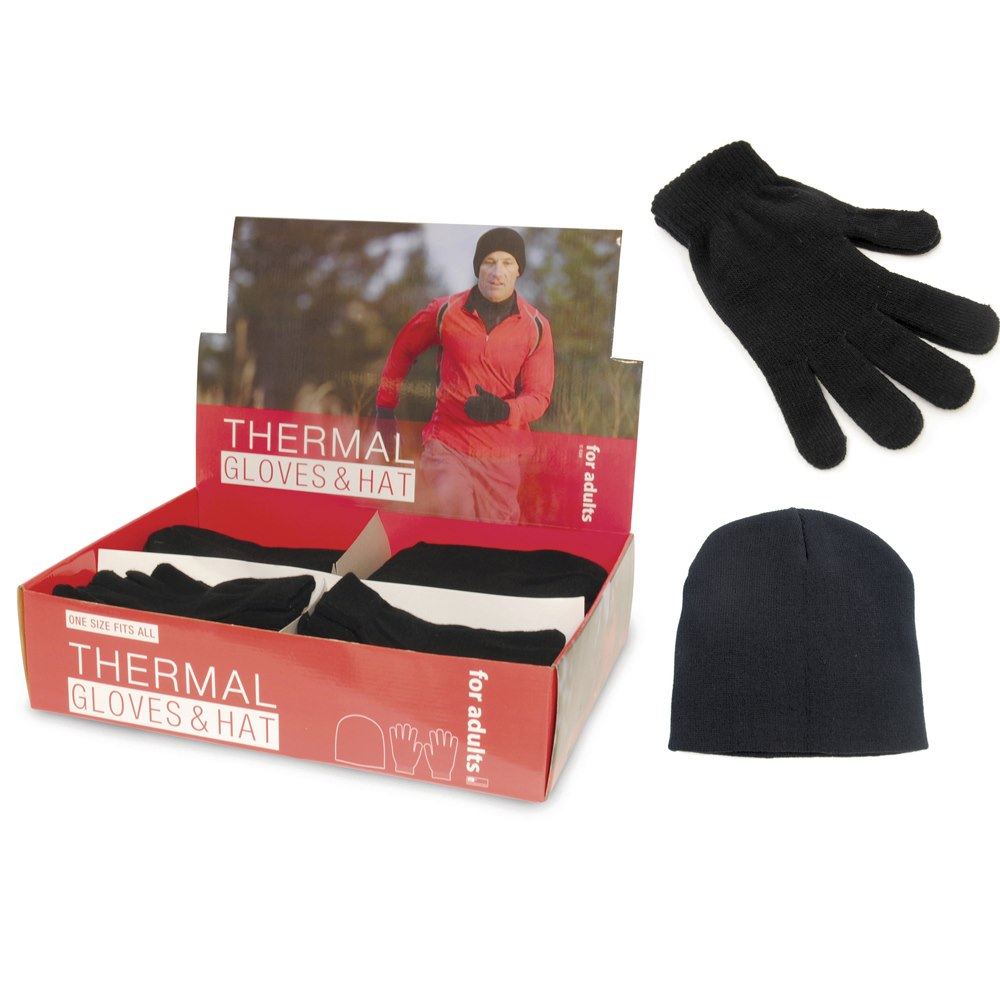 MENS THERMAL GLOVE / HAT. GL315CDU