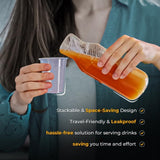 GRAB & GO CLEAR STANDARD PLASTIC CUPS 100/PK (200ML / 7OZ). 10521.07