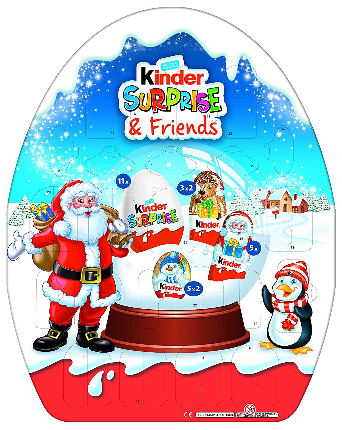 KINDER ADVENT CALENDAR 431 G. KD16768