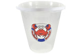 CLEAR CRAB BUCKET 9" / 23CM. TY5537