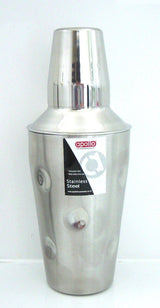 APOLLO STAINLESS STEEL DIMPLE EFFECT COCKTAIL SHAKER 500ML. 9879