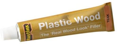 RUSTINS PLASTIC WOOD TUBE TEAK 30G. PWTETU