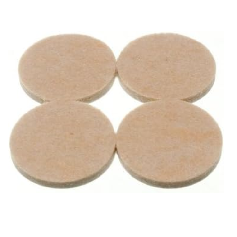 STAR PACK 2 SELF ADHESIVE PAD DIAMETER 50MM THICK FELT 4MM. 72116