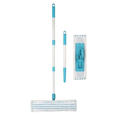 ELLIOTT FLAT MICROFIBRE MOP WITH EXTENDABLE HANDLE. 88F00200