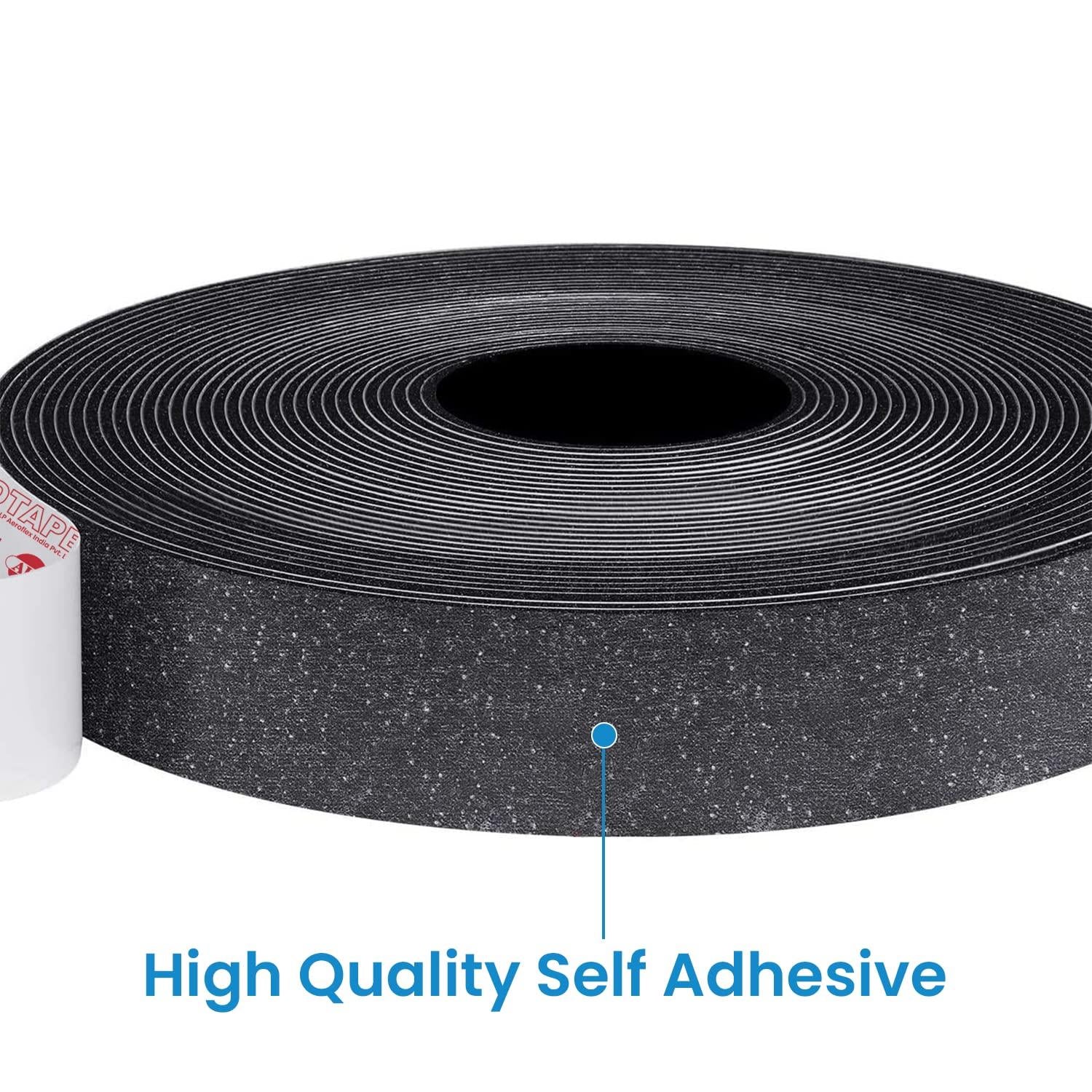 AEROFLEX ECOTAPE SELF ADHESIVE INSULATION FOAM TAPE 50MM X 3MM X 9.1M. 5010300045103