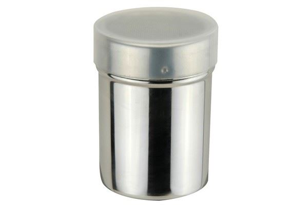 APOLLO STAINLESS STEEL CHOCOLATE SHAKER WITH LID. AP8710