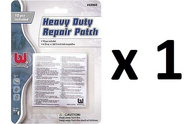 BESTWAY HEAVY DUTY REPAIR PATCH X 10 FOR INFLATABLE. BW62068