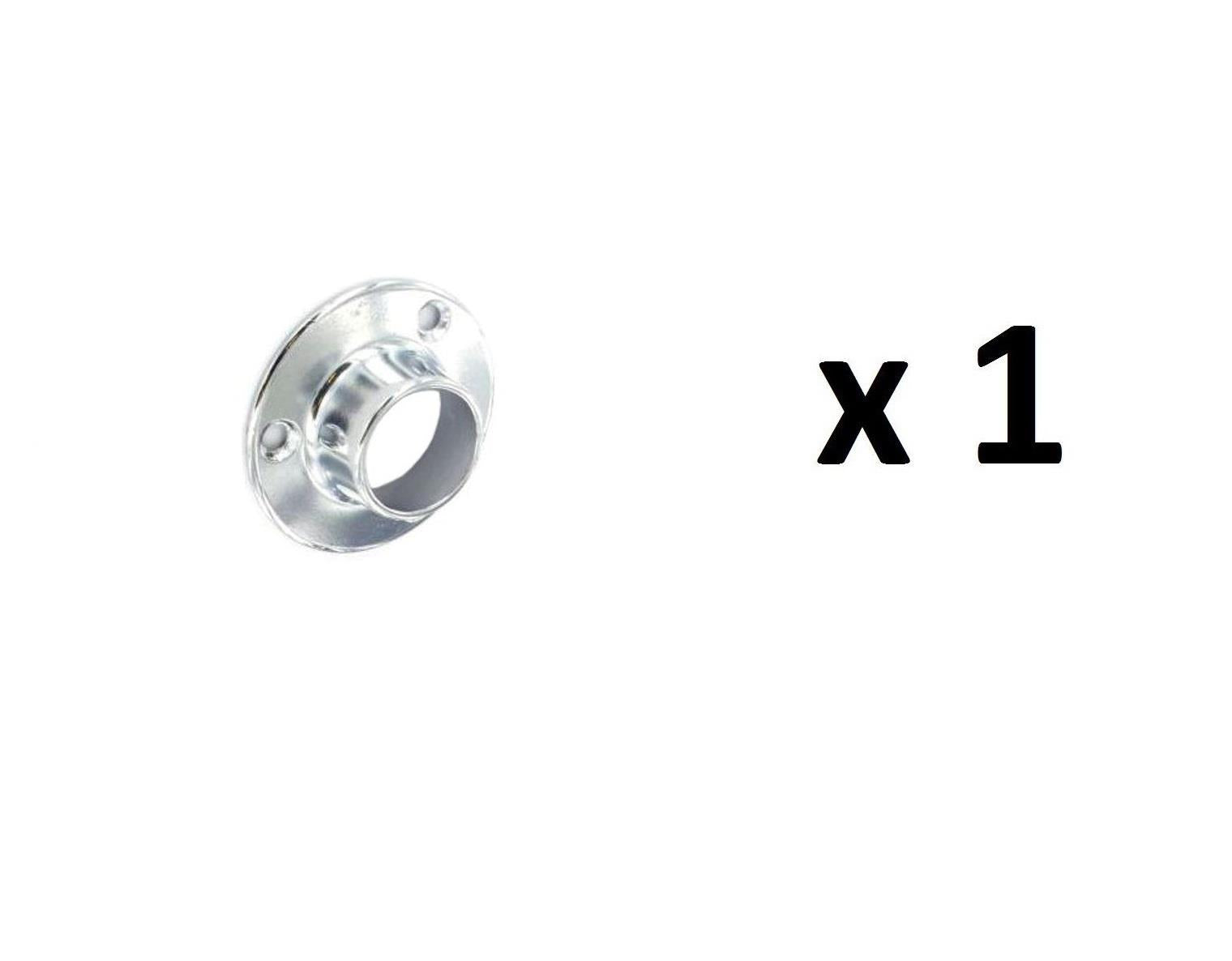 SECURIT S5552 END SOCKET CHROME 19MM 2/PK. MP-S5552
