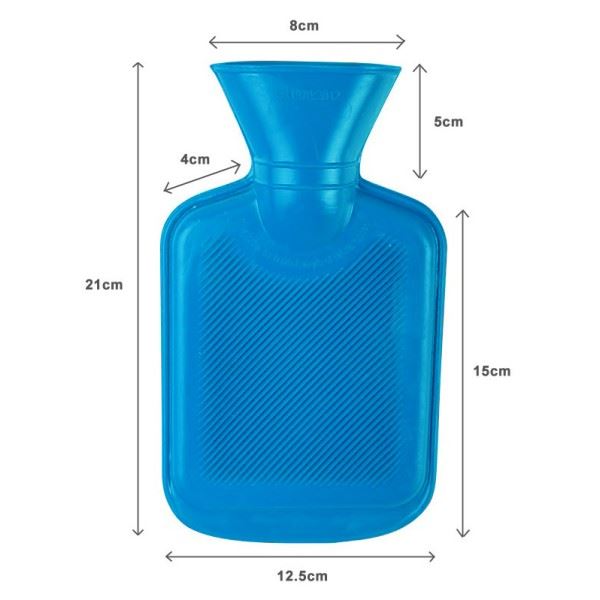 HOT WATER BOTTLE 500ML. D49018 OD4159