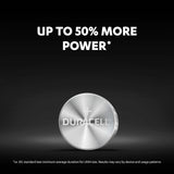 DURACELL AG13 LR44 SR44 L1154 357 A76 BUTTON CELL BATTERY 2/PK. DLLR44B2